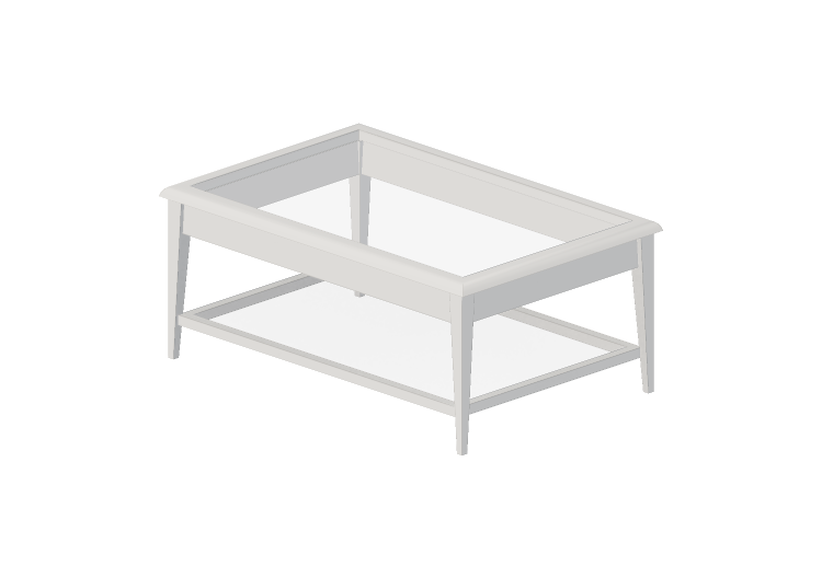 3D Tisch - Coffee table in lacquered wood - Ikea - Liatorp... 3D Tisch - Coffee table in lacquered wood - Ikea - Liatorp...