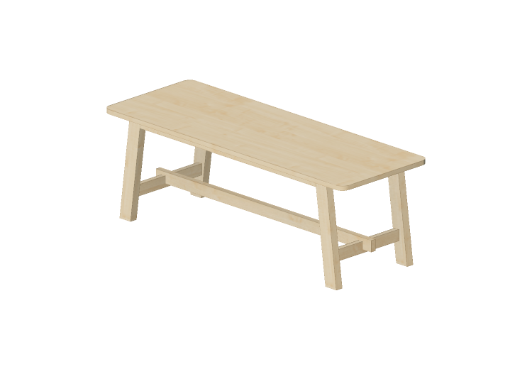 3D Tisch - Tisch aus Holz - Ikea - Norråker - IKEA 3D Tisch - Tisch aus Holz - Ikea - Norråker - IKEA