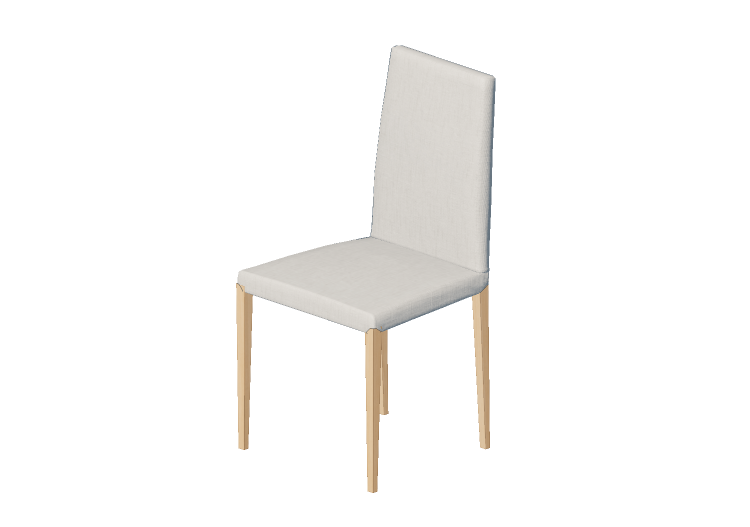 Sillas 3D - Silla de tela - Ikea - Harry - IKEA Sillas 3D - Silla de tela - Ikea - Harry - IKEA