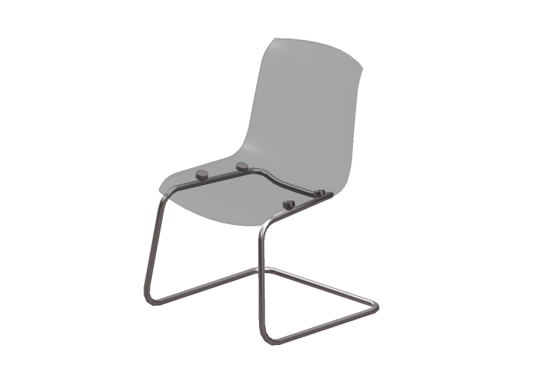 Sedie 3D - Sedia in plastica - Ikea - Tobias - IKEA Sedie 3D - Sedia in plastica - Ikea - Tobias - IKEA