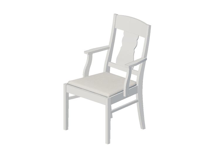 3D Stühle - Stuhl aus Holz lackiert - Ikea - Ingatorp -... 3D Stühle - Stuhl aus Holz lackiert - Ikea - Ingatorp -...