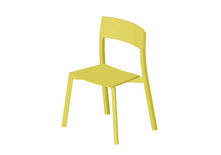 Sedie 3D - Sedia in plastica - Ikea - Janinge - IKEA Sedie 3D - Sedia in plastica - Ikea - Janinge - IKEA