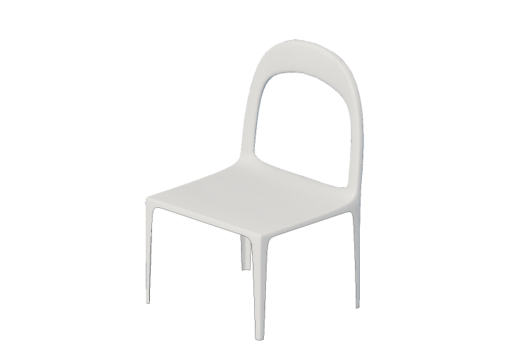 Chaises 3D - Chaise en plastique - Ikea - Urban - IKEA Chaises 3D - Chaise en plastique - Ikea - Urban - IKEA