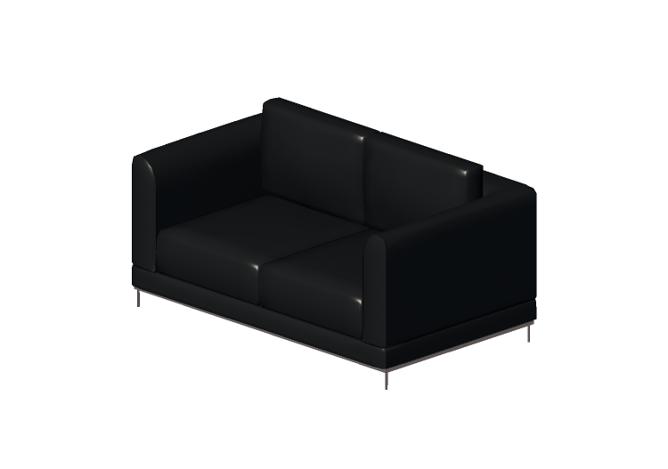 Sofás 3D - Sofá de couro - Ikea - Arild - IKEA Sofás 3D - Sofá de couro - Ikea - Arild - IKEA