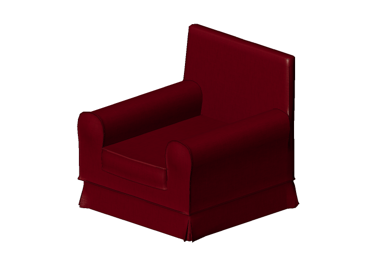Divans 3D - Fauteuil en tissu - Ikea - Ektorp - IKEA Divans 3D - Fauteuil en tissu - Ikea - Ektorp - IKEA