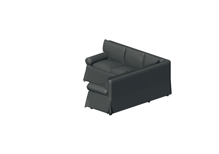 Poltronas y Sofás 3D - Sofá de tela - Ikea - Ektorp - IKEA Poltronas y Sofás 3D - Sofá de tela - Ikea - Ektorp - IKEA