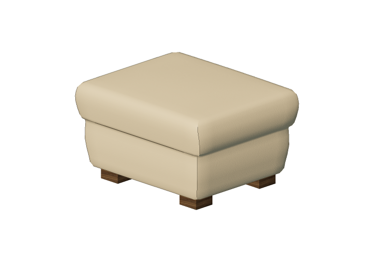 Chairs and Sofas 3D - Leather footrest - Ikea - Vreta -... Chairs and Sofas 3D - Leather footrest - Ikea - Vreta -...