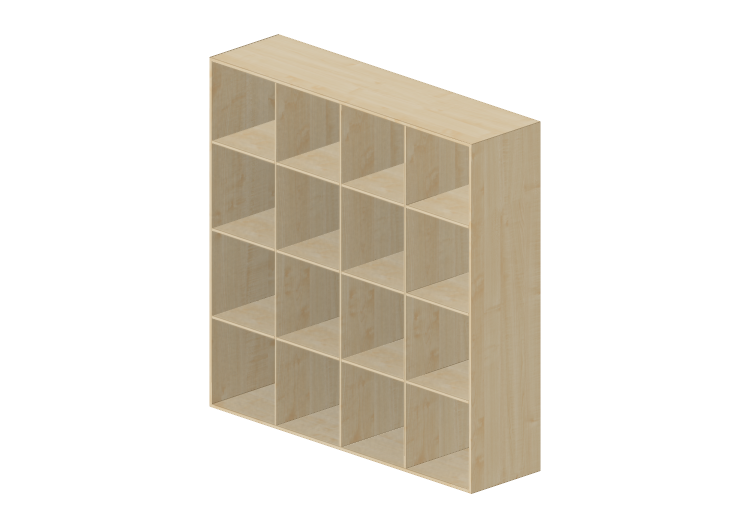 Bibliothèque 3D - Bibliothèque en bois - Ikea - Expedit -... Bibliothèque 3D - Bibliothèque en bois - Ikea - Expedit -...