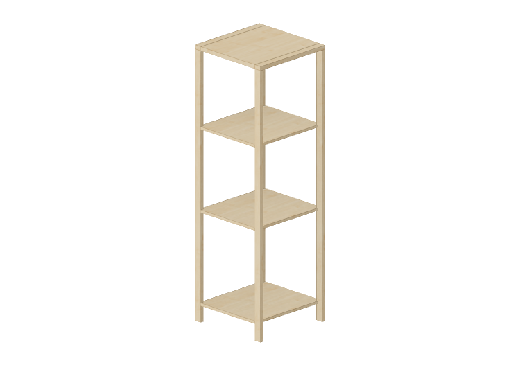 Librerie 3D - Scaffale in legno - Ikea - Albert - IKEA Librerie 3D - Scaffale in legno - Ikea - Albert - IKEA