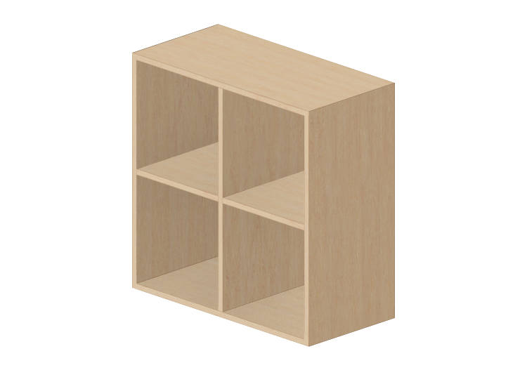 Bibliothèque 3D - Bibliothèque en bois - Ikea - Traby -... Bibliothèque 3D - Bibliothèque en bois - Ikea - Traby -...
