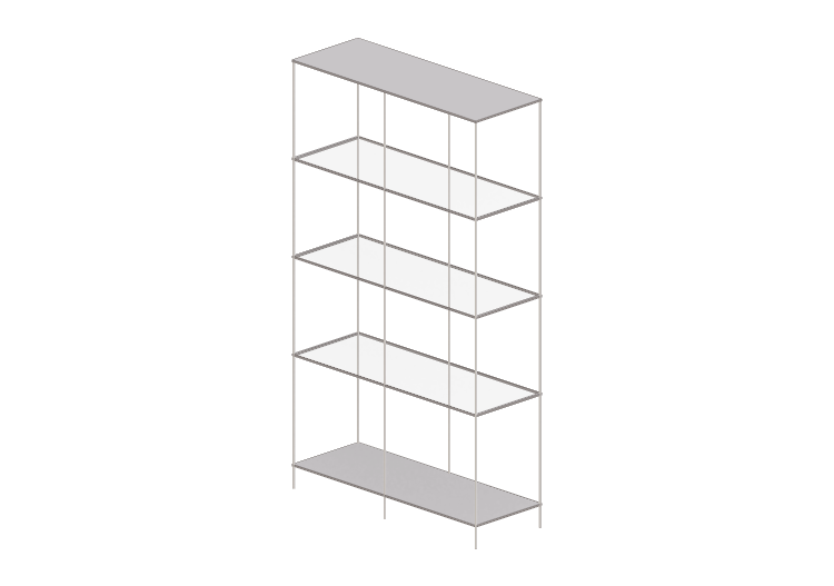 Bibliothèque 3D - Étagère en métal - Ikea - Vittsjö - IKEA Bibliothèque 3D - Étagère en métal - Ikea - Vittsjö - IKEA