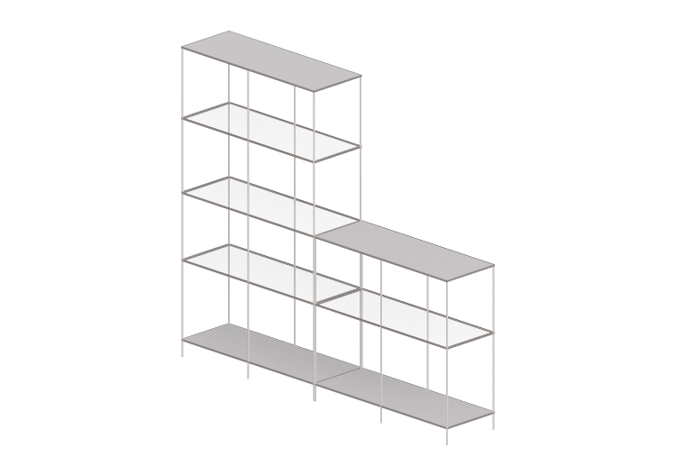 3D Bücherregal und Behälter - Komposition Regale - Ikea -... 3D Bücherregal und Behälter - Komposition Regale - Ikea -...