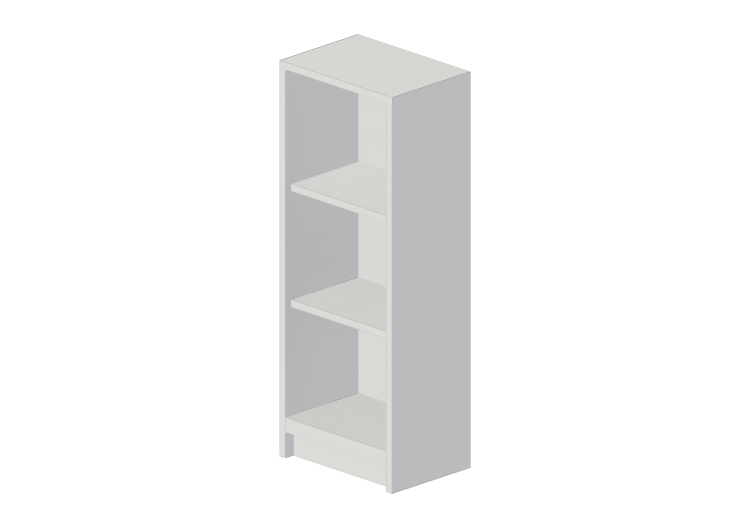 Librerie 3D - Libreria in legno laccato - Ikea - Billy -... Librerie 3D - Libreria in legno laccato - Ikea - Billy -...