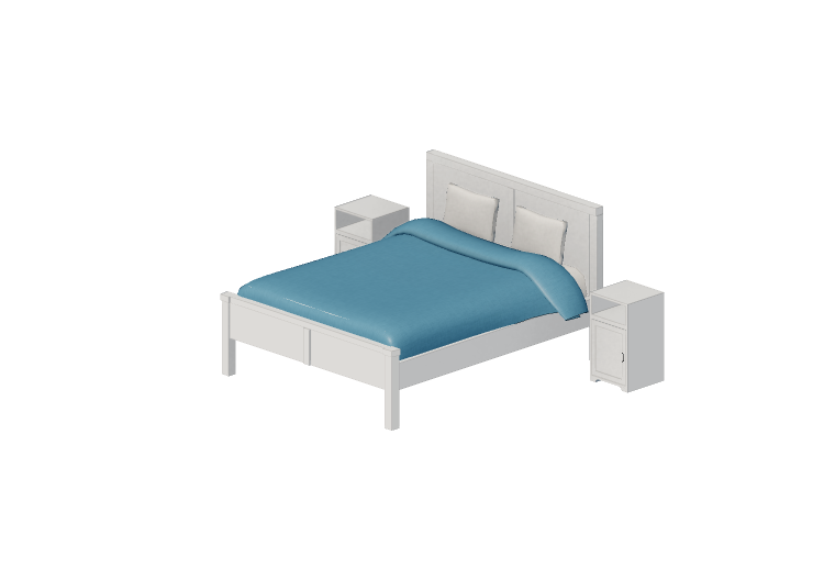 3D Betten und Nachttische - Schlafzimmer-Zusammensetzung -... 3D Betten und Nachttische - Schlafzimmer-Zusammensetzung -...