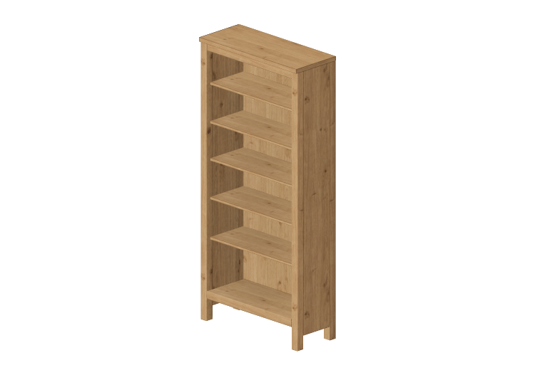 Armarios y Cómodas 3D - Librería de madera - Ikea - Hemnes... Armarios y Cómodas 3D - Librería de madera - Ikea - Hemnes...