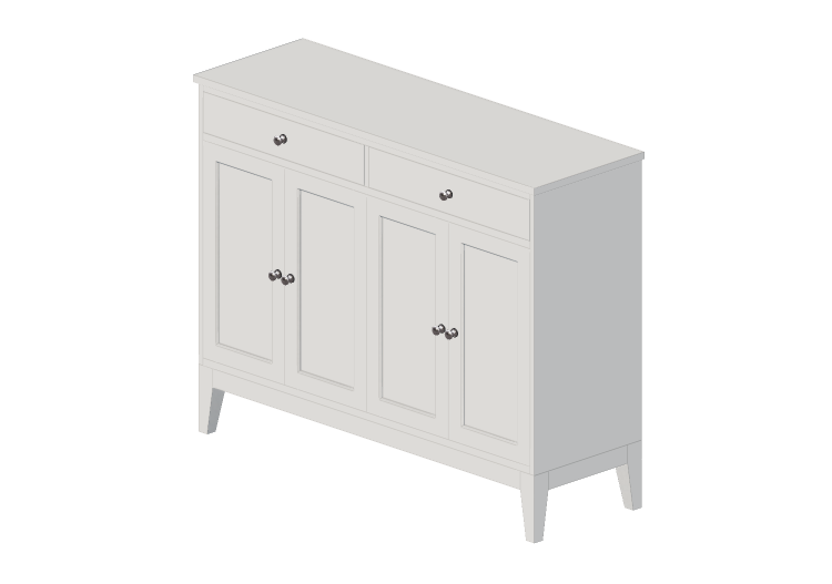 Wardrobes and Cabinets 3D - Chest of drawers in lacquered... Wardrobes and Cabinets 3D - Chest of drawers in lacquered...
