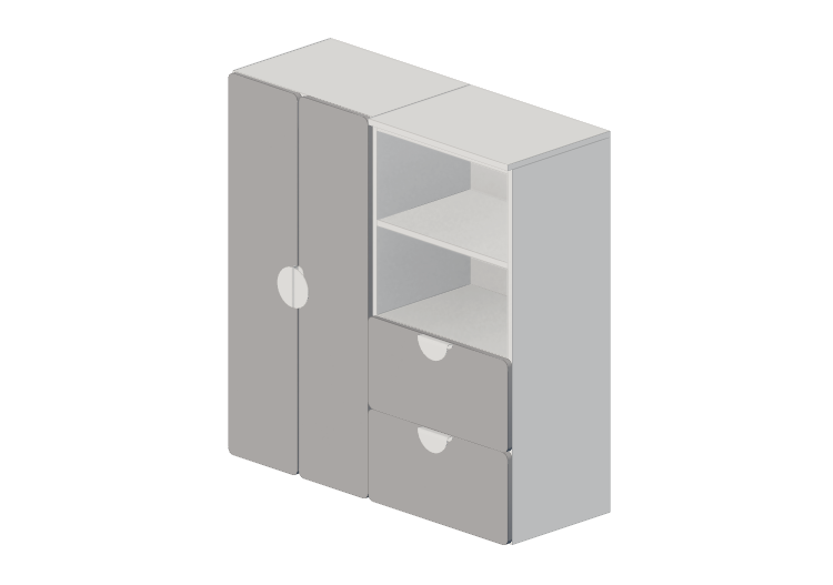 Wardrobes and Cabinets 3D - Wardrobe composition - Ikea -... Wardrobes and Cabinets 3D - Wardrobe composition - Ikea -...