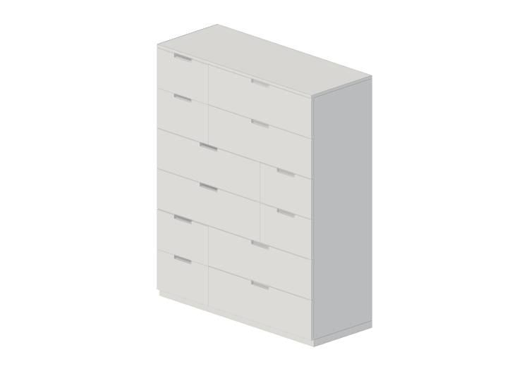 Armarios y Cómodas 3D - Cómoda de madera lacada - Ikea -... Armarios y Cómodas 3D - Cómoda de madera lacada - Ikea -...