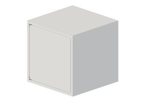 M&oacute;veis 3D - M&oacute;vel de madeira envernizada - Ikea - Eket