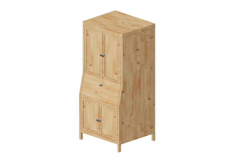 Mobili 3D - Mobile in legno - Ikea - Hemnes - IKEA Mobili 3D - Mobile in legno - Ikea - Hemnes - IKEA