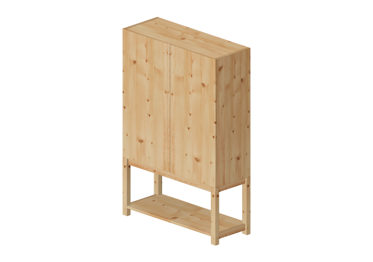 Móveis 3D - Móvel com base - Ikea - Ivar - IKEA Móveis 3D - Móvel com base - Ikea - Ivar - IKEA