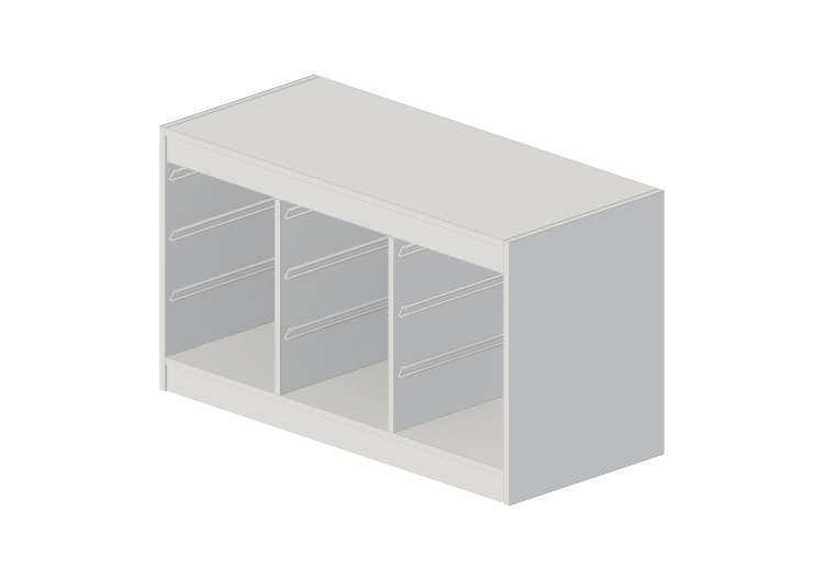 3D Furniture - Lacquered wood cabinet - Ikea - Trofast -... 3D Furniture - Lacquered wood cabinet - Ikea - Trofast -...