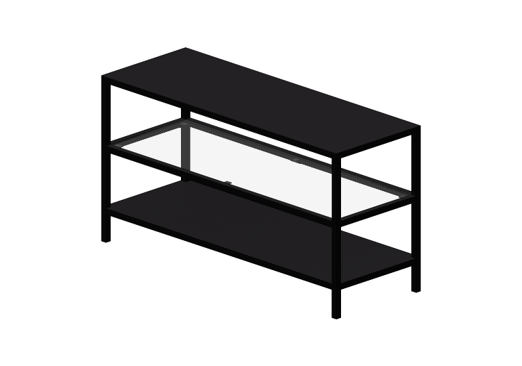 Muebles 3D - Mueble para TV - Ikea - Vittsjö - IKEA Muebles 3D - Mueble para TV - Ikea - Vittsjö - IKEA