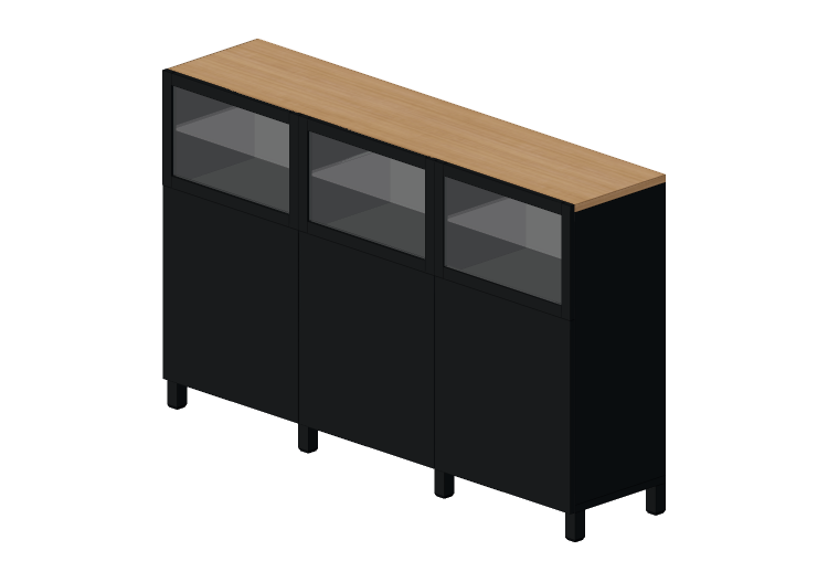 Muebles 3D - Mueble de madera lacada - Ikea - Besta - IKEA Muebles 3D - Mueble de madera lacada - Ikea - Besta - IKEA