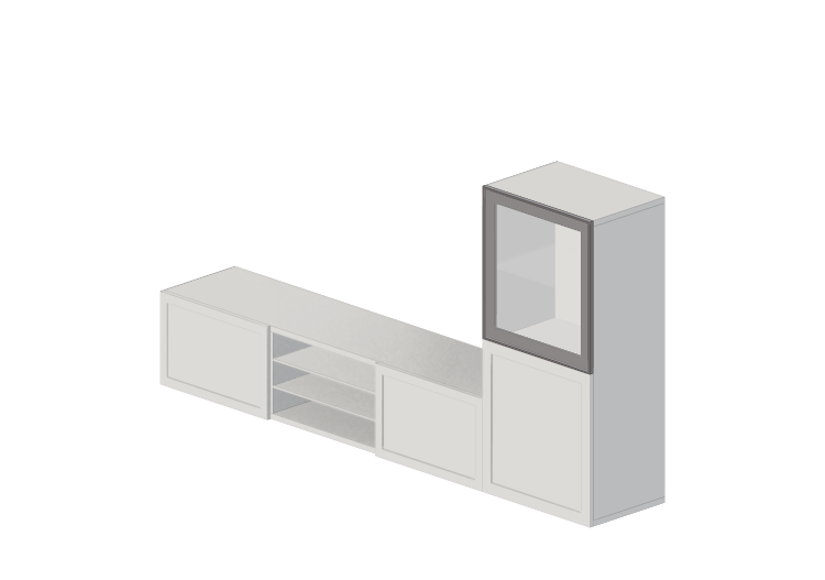 Mobili 3D - Composizione di mobili per TV - Ikea - Besta -... Mobili 3D - Composizione di mobili per TV - Ikea - Besta -...
