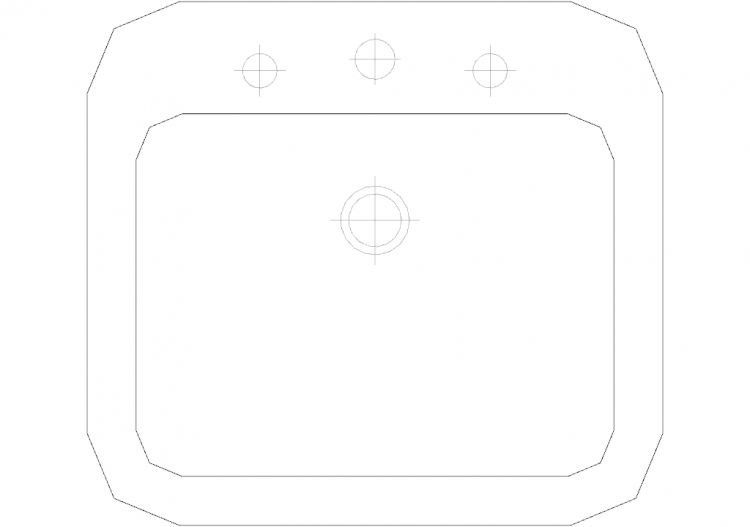Sanitaires DWG - 2DT_126 - ACCA software