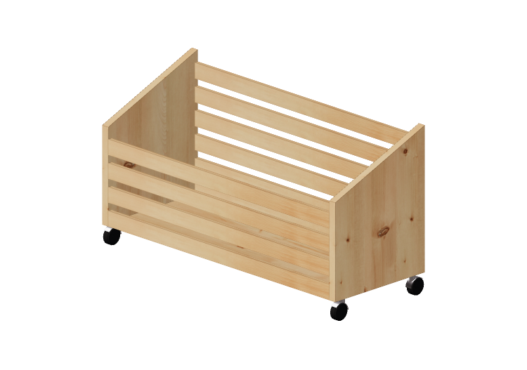 3D Zubehör - Behälter aus Holz - Ikea - Ivar - IKEA 3D Zubehör - Behälter aus Holz - Ikea - Ivar - IKEA