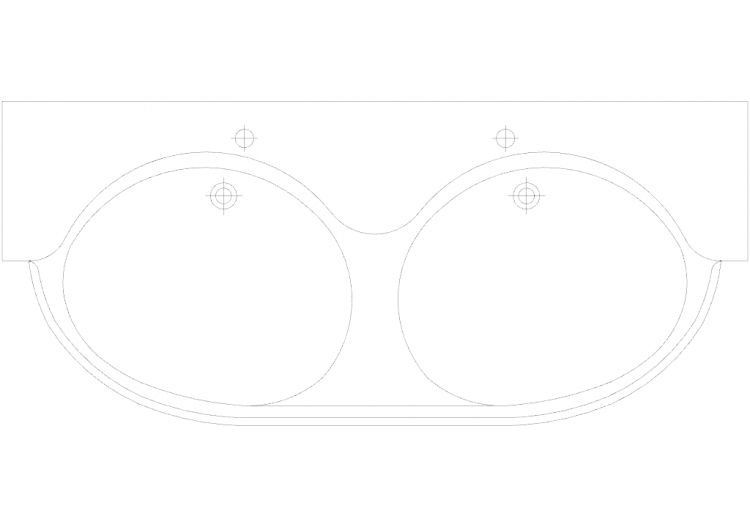 Sanitaires DWG - 2DT_131 - ACCA software