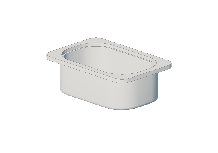 Accessori 3D - Contenitore in plastica - Ikea - Trofast -... Accessori 3D - Contenitore in plastica - Ikea - Trofast -...