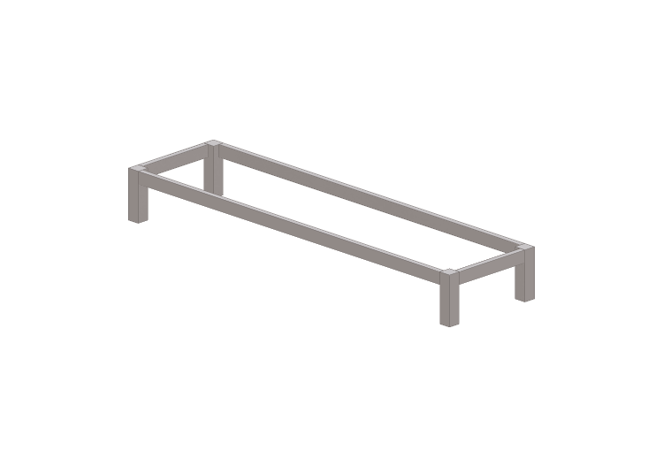 Acessórios 3D - Suporte de metal - Ikea - Kallax - IKEA Acessórios 3D - Suporte de metal - Ikea - Kallax - IKEA