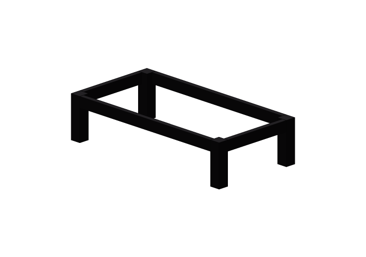 Accessori 3D - Supporto in metallo - Ikea - Kallax - IKEA Accessori 3D - Supporto in metallo - Ikea - Kallax - IKEA