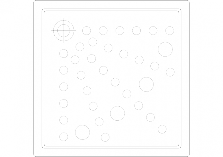 Sanitaires DWG - 2DT_136 - ACCA software