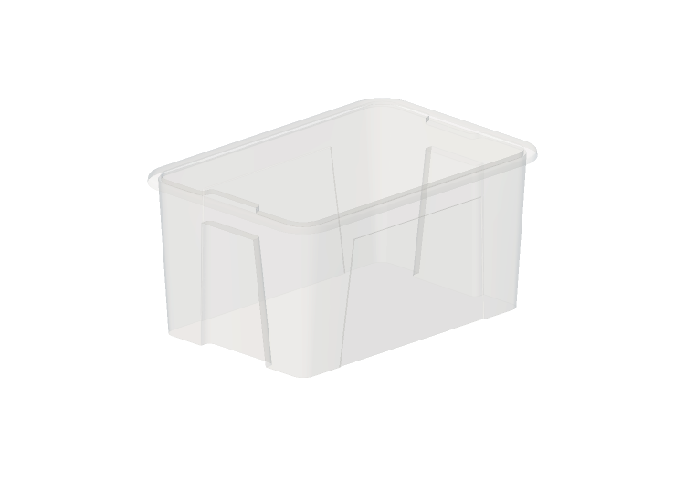 Accessori 3D - Contenitore in plastica - Ikea - Samla -... Accessori 3D - Contenitore in plastica - Ikea - Samla -...