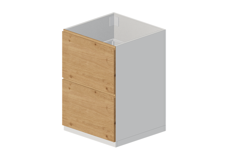 3D Bases - Mueble base de madera lacada para fregadero -... 3D Bases - Mueble base de madera lacada para fregadero -...