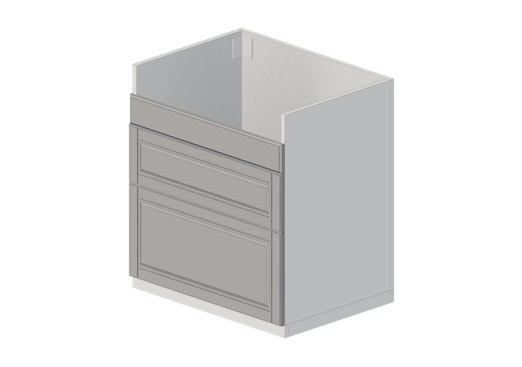 Basi 3D - Mobile base per lavello in legno laccato - Ikea -... Basi 3D - Mobile base per lavello in legno laccato - Ikea -...