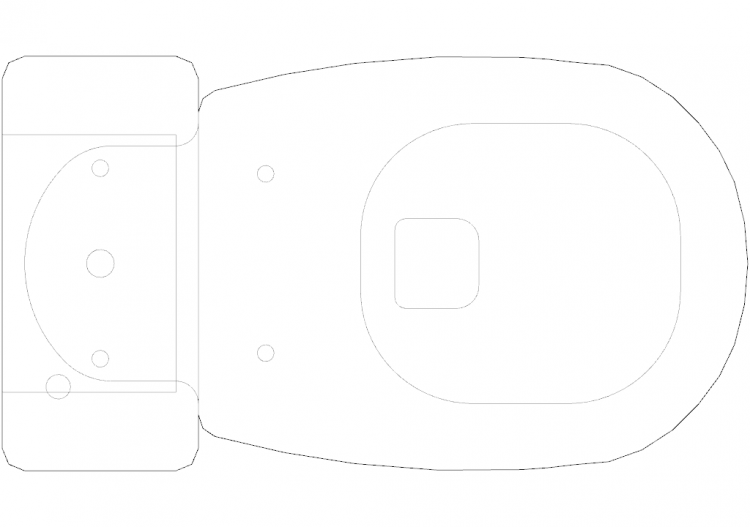 Sanitaires DWG - 2DT_061 - ACCA software