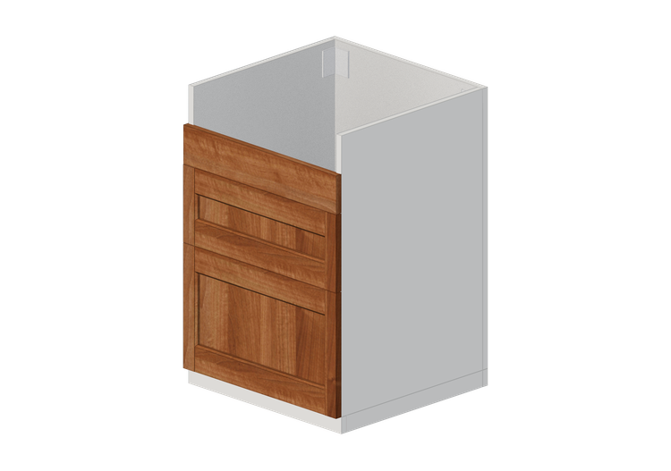Armoires inférieures 3D - Élément bas pour évier en bois... Armoires inférieures 3D - Élément bas pour évier en bois...