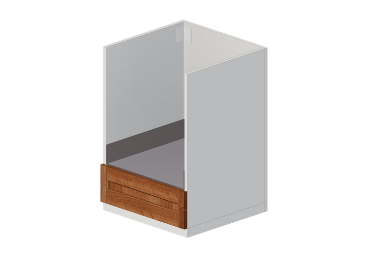 Armoires inférieures 3D - Meuble avec espace... Armoires inférieures 3D - Meuble avec espace...