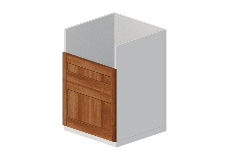 3D Bases - Armario bajo para fregadero de madera lacada -... 3D Bases - Armario bajo para fregadero de madera lacada -...