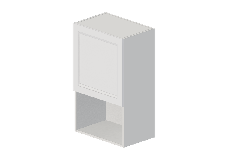Armoires supérieures 3D - Meuble haut avec espace... Armoires supérieures 3D - Meuble haut avec espace...