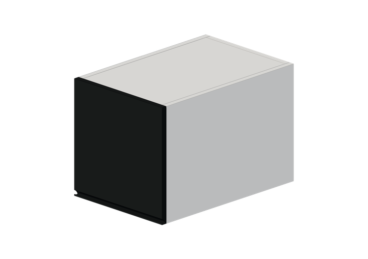 Pensili 3D - Pensile in legno laccato - Ikea - Metod -... Pensili 3D - Pensile in legno laccato - Ikea - Metod -...