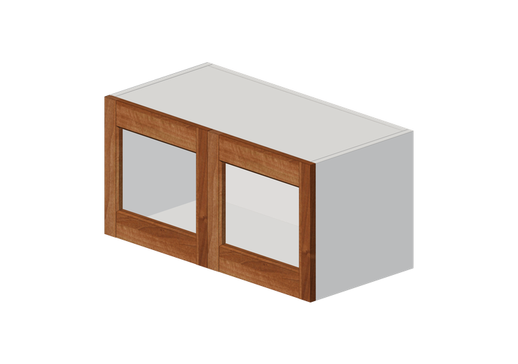 Colgantes 3D - Armario de pared de madera lacada - Ikea -... Colgantes 3D - Armario de pared de madera lacada - Ikea -...