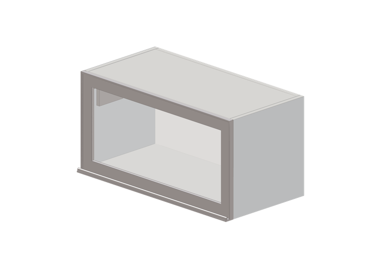 Pensili 3D - Pensile in legno laccato - Ikea - Metod -... Pensili 3D - Pensile in legno laccato - Ikea - Metod -...