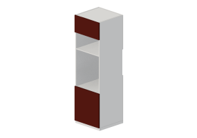 Colonne 3D - Mobile a colonna in legno laccato - Ikea - Metod 