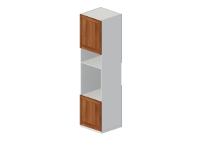 Columnas 3D - Armario columna de madera lacada - Ikea - Metod - Enköping
