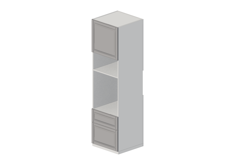 Columnas 3D - Armario columna con electrodomésticos... Columnas 3D - Armario columna con electrodomésticos...